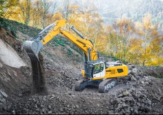 Pásová rypadla Liebherr R 956 Litronic 
