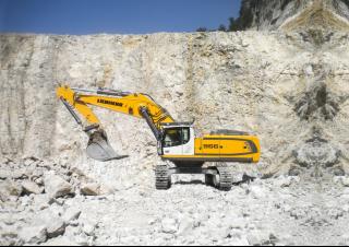 Pásová rypadla Liebherr R 966 Litronic 