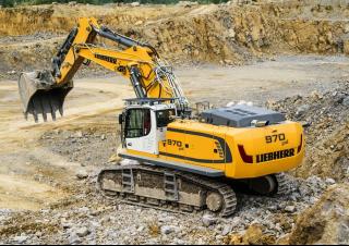 Pásová rypadla Liebherr R 970 SME Litronic 
