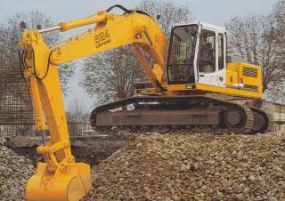 Pásová rypadla Liebherr R924