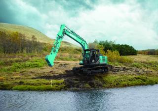Pásová rypadla Kobelco SK 130 LC 11