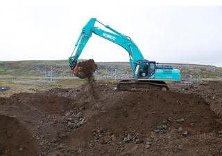 Pásová rypadla Kobelco SK 350 NLC 10E