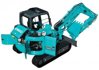 Pásová rypadla Kobelco SK 85 MSR 3
