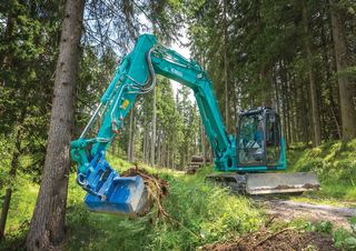 Pásová rypadla Kobelco SK 85 MSRN 3