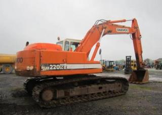 Pásová rypadla Doosan Solar 220 LC-III