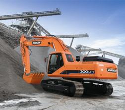 Pásová rypadla Doosan Solar 300 LC-V