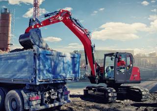 Pásová rypadla Yanmar SV120