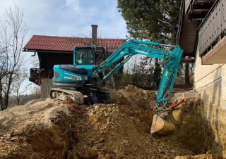 Pásová rypadla Sunward SWE90UF
