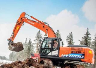 Pásová rypadla Hitachi ZH210-5 HYBRID