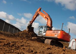 Pásová rypadla Hitachi ZX 350 LC-3