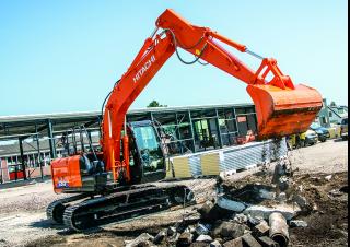 Pásová rypadla Hitachi ZX130-6