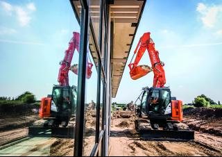 Pásová rypadla Hitachi ZX135US-6