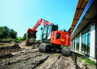 Pásová rypadla Hitachi ZX135US-6