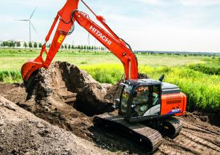Pásová rypadla Hitachi ZX160LC-6