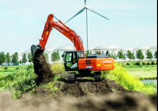 Pásová rypadla Hitachi ZX240N-6