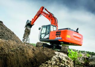 Pásová rypadla Hitachi ZX240N-6