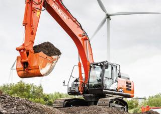 Pásová rypadla Hitachi ZX300LC-6