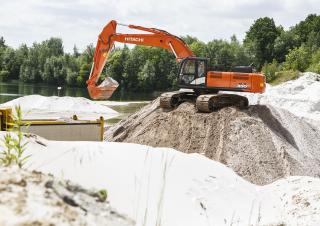 Pásová rypadla Hitachi ZX350LC-6