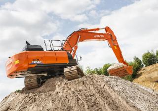 Pásová rypadla Hitachi ZX350LC-6