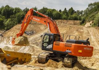Pásová rypadla Hitachi ZX350LC-6