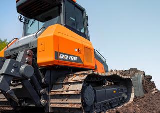 Pásové buldozery Doosan DD100