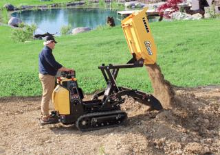Pásové dumpery Yanmar C 08 HI Tip