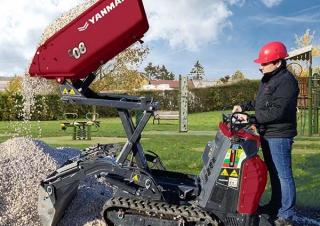 Pásové dumpery Yanmar C08-AG HI TIP+ 