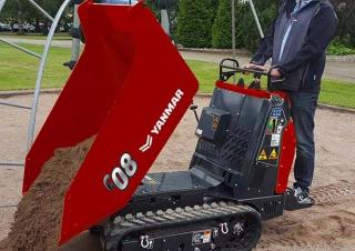 Pásové dumpery Yanmar C08-AG Power 