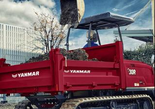 Pásové dumpery Yanmar C30R-3 