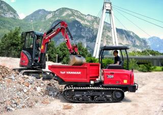 Pásové dumpery Yanmar C30R-3TV 