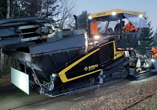 Pásové finišery Bomag BF 600 C 3 S 600