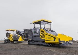 Pásové finišery Bomag BMF 2500 S FLEXMIX