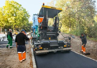 Pásové finišery Vögele Super 1000i