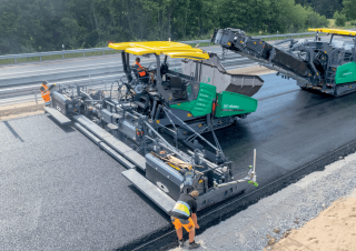 Pásové finišery Vögele SUPER 2100-5 X