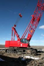 Pásové jeřáby s příhradovým výložníkem Manitowoc 12000 E-1
