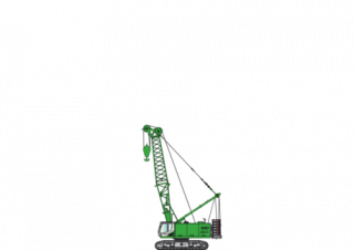 Pásové jeřáby s příhradovým výložníkem Sennebogen 690 HD
