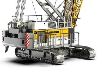 Pásové jeřáby s příhradovým výložníkem Liebherr HS 8070.1