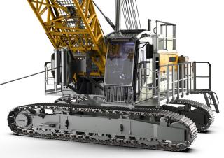 Pásové jeřáby s příhradovým výložníkem Liebherr HS 8070.1