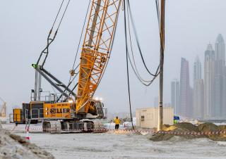 Pásové jeřáby s příhradovým výložníkem Liebherr HS 8130.1