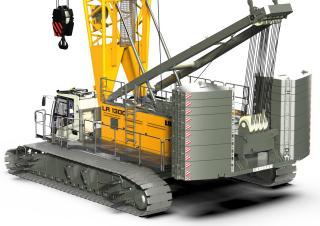 Pásové jeřáby s příhradovým výložníkem Liebherr LR 1300.1 SX 