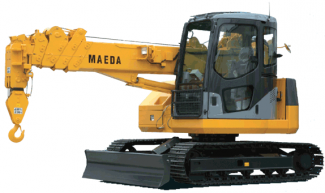 Pásové jeřáby s teleskopickým výložníkem Maeda LC 785 B