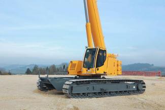Pásové jeřáby s teleskopickým výložníkem Liebherr LTR 1060
