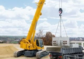 Pásové jeřáby s teleskopickým výložníkem Liebherr LTR 1060