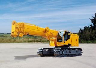 Pásové jeřáby s teleskopickým výložníkem Liebherr LTR 1060