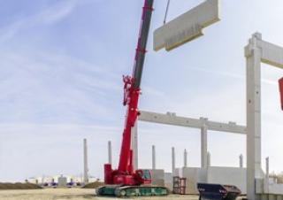 Pásové jeřáby s teleskopickým výložníkem Liebherr LTR 1100