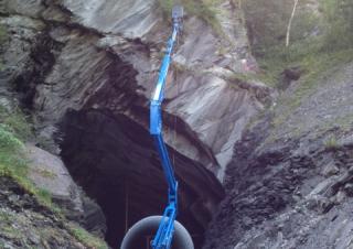 Kloubové pracovní plošiny Pásové kloubové pracovní plošiny CTE Traccess 230 Winch