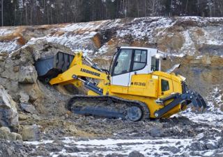 Pásové nakladače Liebherr LR 636