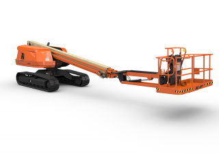 Teleskopické pracovní plošiny Pásové teleskopické pracovní plošiny JLG 660SJC