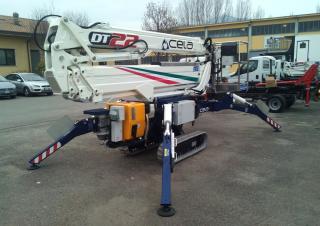 Teleskopické pracovní plošiny Pásové teleskopické pracovní plošiny CELA DT22 Spyder
