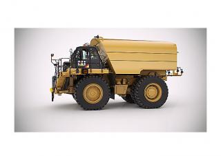 Pevné dampry Caterpillar 777G WTR Bare chassis